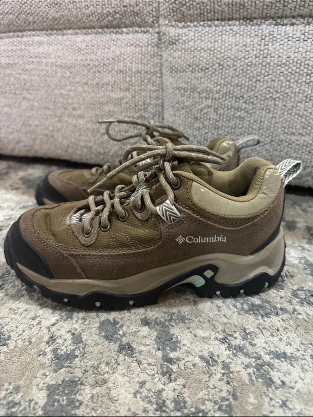 Columbia Women’s Brown and Tan Trail Sneakers